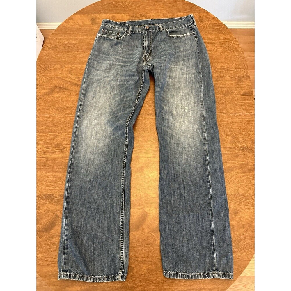 Levis 559 Jeans Men's 36x33 Denim Relaxed Straight Leg Zip Fly (Tagged 36x34)